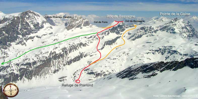 Ski de randonnée Roc de Bassagne